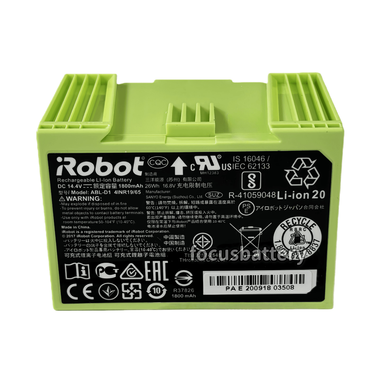 Genuine Battery For iRobot Roomba e5 e6 i1 i2 i3 i4 i5 i6 i7 i7+ i8 j5+ J6 J7 US gallery