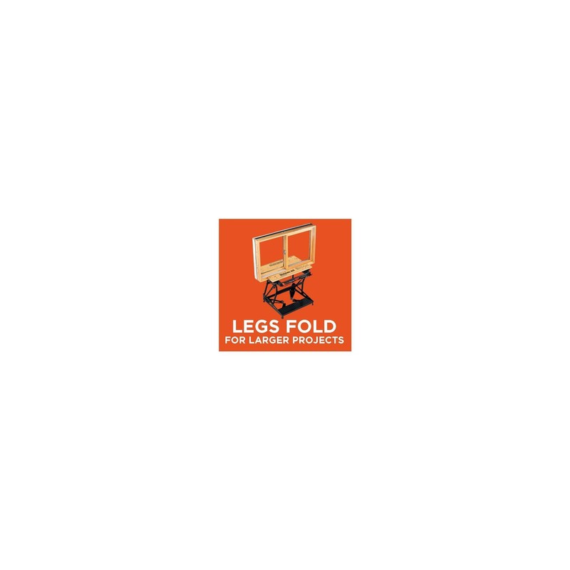 BLACK+DECKER Portable Workbench, Workmate Folding Workbench, 550 lb. Capacity... gallery