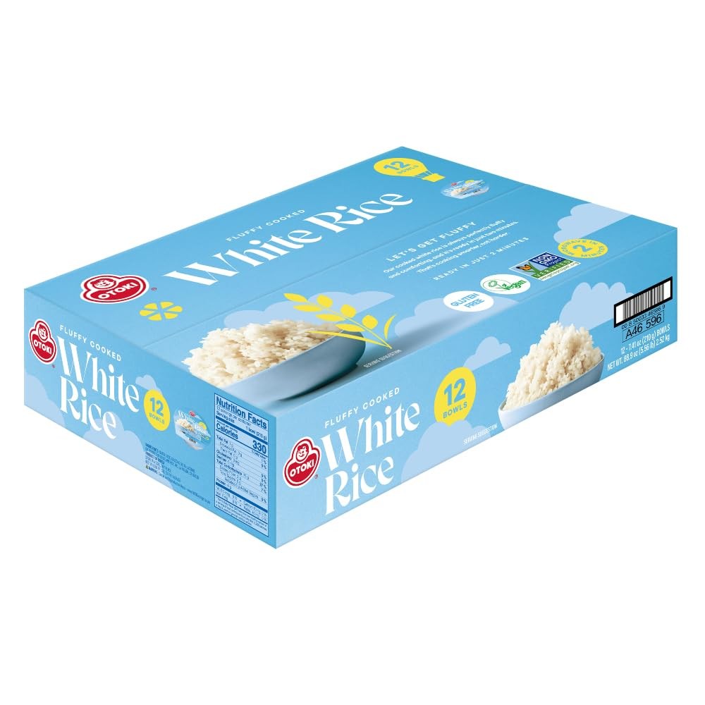 OTOKI Korean Cooked White Rice, Authentic Fluffy Rice, Ready in 2 Minutes, gallery