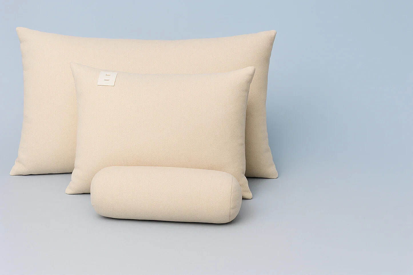 Premium Buckwheat Pillow Bundle – Queen + Japanese + Travel Size – Organic Fill gallery