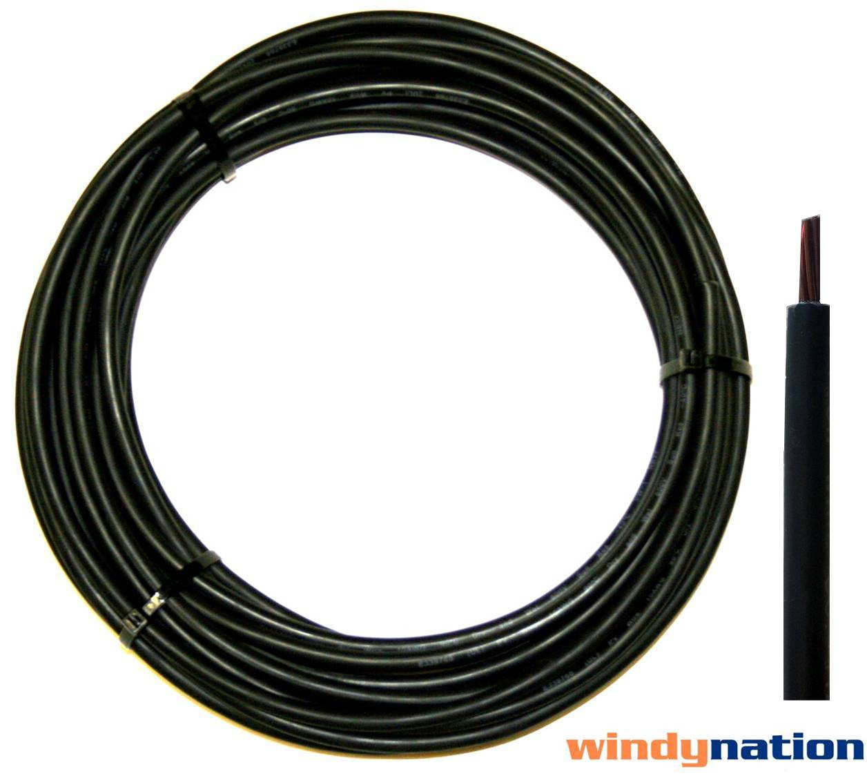 12 AWG Solar Panel Extension Cable Wire 25 ft to 300 ft RV Boat gallery