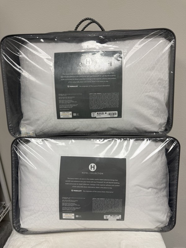 Hotel Collection Primaloft Luxury Down Alternative Firm (2) Standard Pillows gallery
