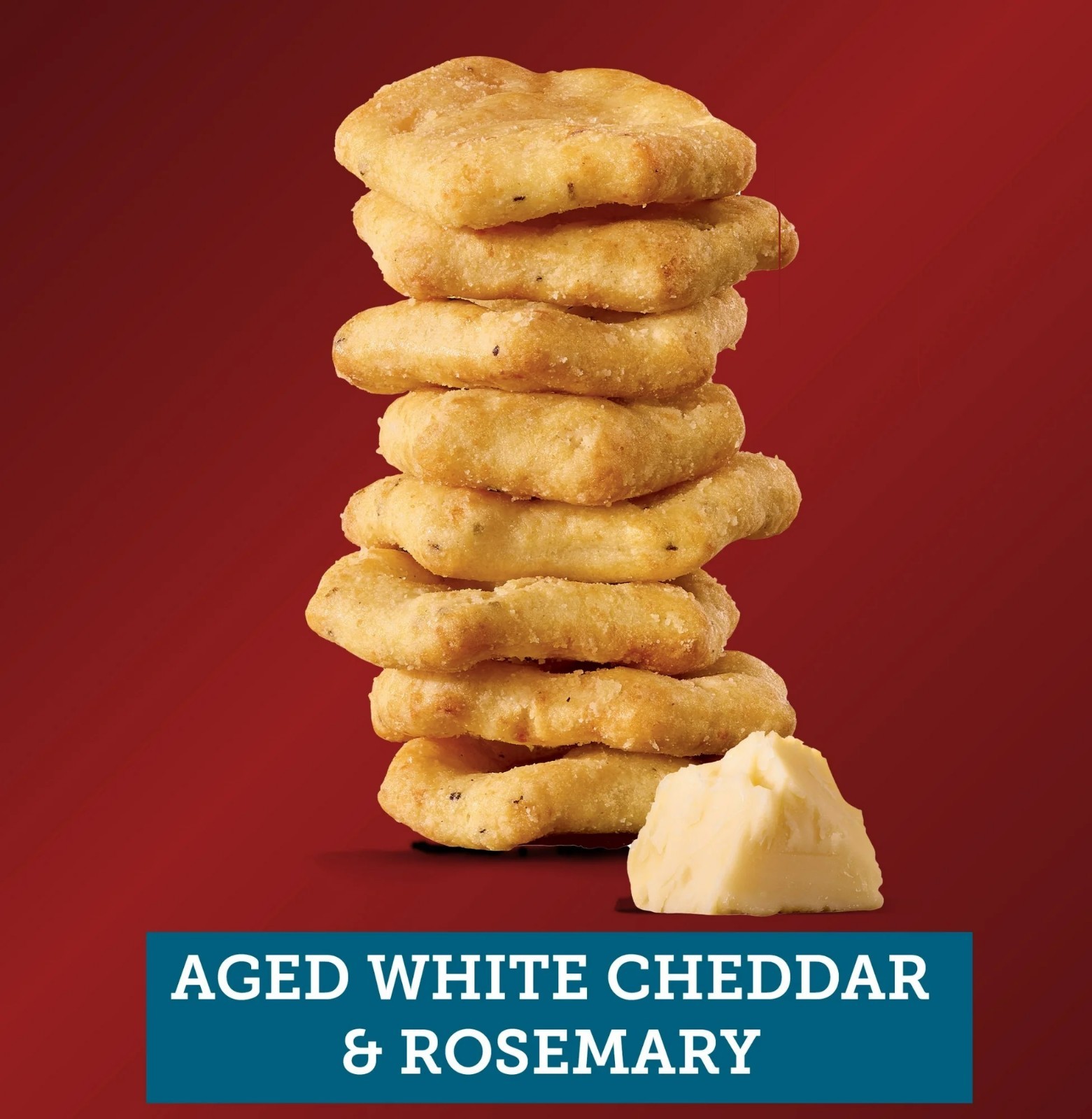 Sargento Bakes Aged White Cheddar & Rosemary Cheese Crackers Savory Snack 4.5 oz gallery