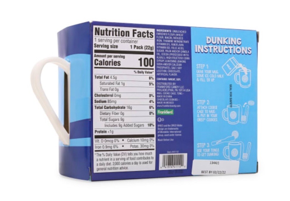 Oreo Cookies Fun Dunk Mug Set Perfect For All Ages Ships Fast! gallery