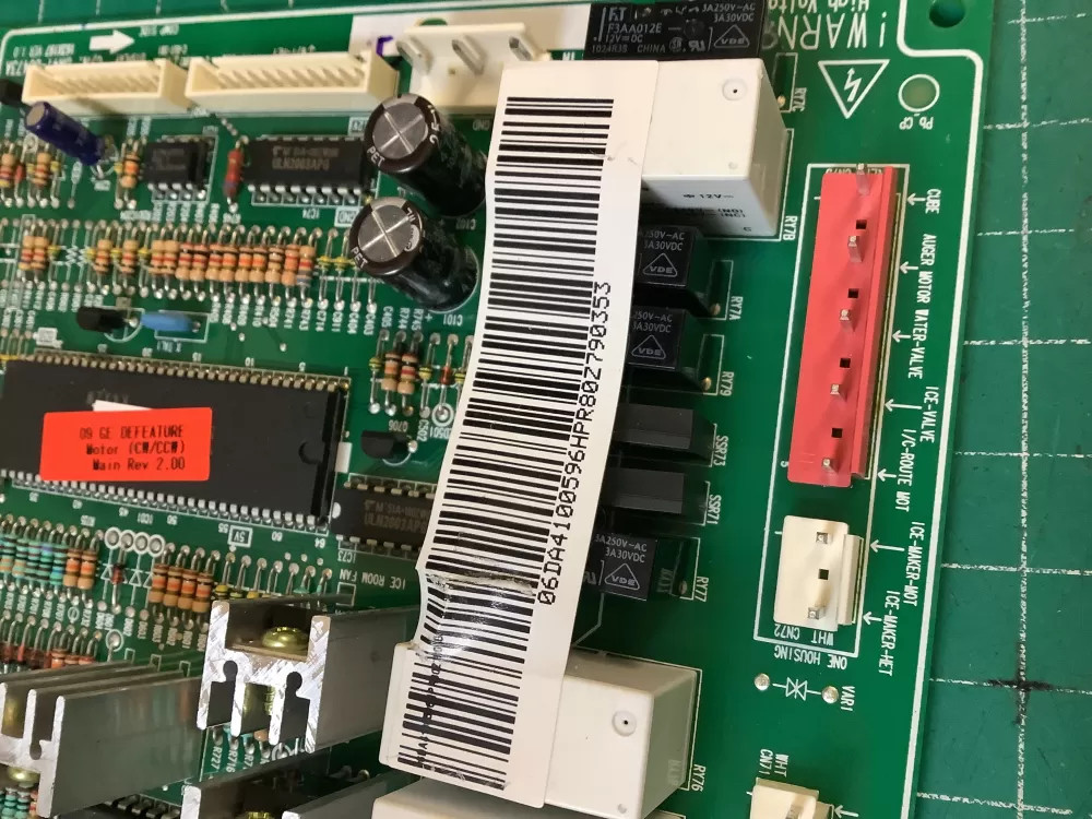 Samsung DA41 00596H Refrigerator Control Board AZ220546 | NR2074 gallery