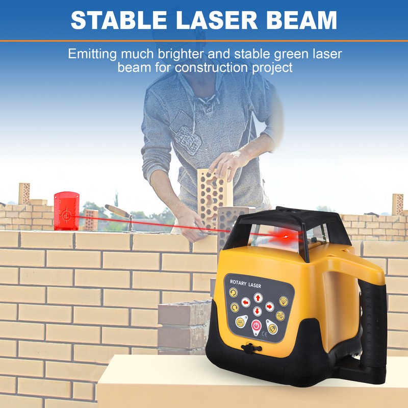 Self Leveling Laser Level Kit Green Beam/Red Beam 360 Rotary+Tripod+ Caliper gallery