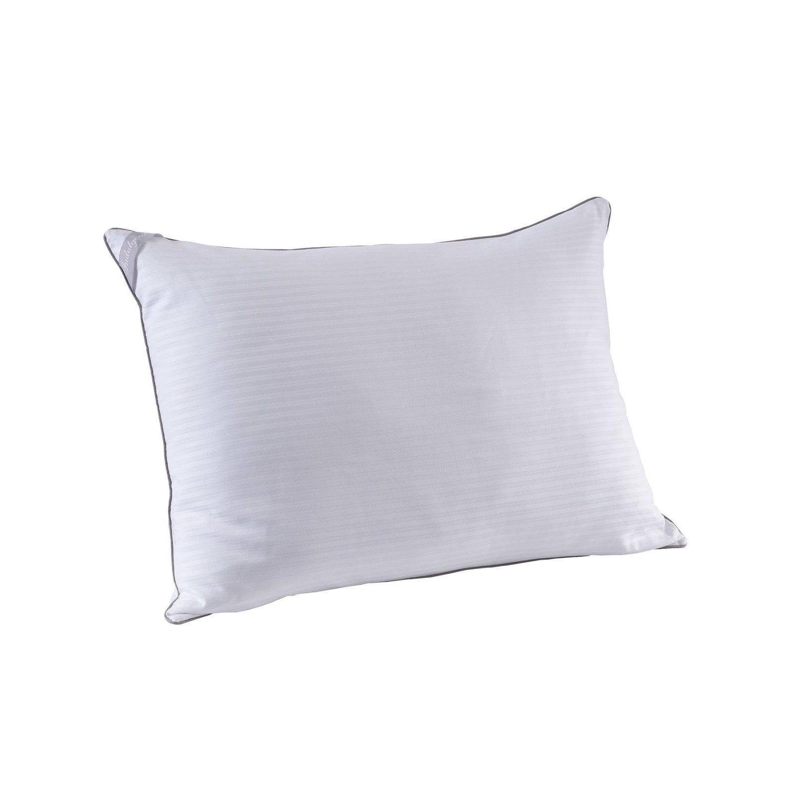 Isotonic Indulgence Synthetic Down Pillow | Back Standard/Queen, White Stripe gallery