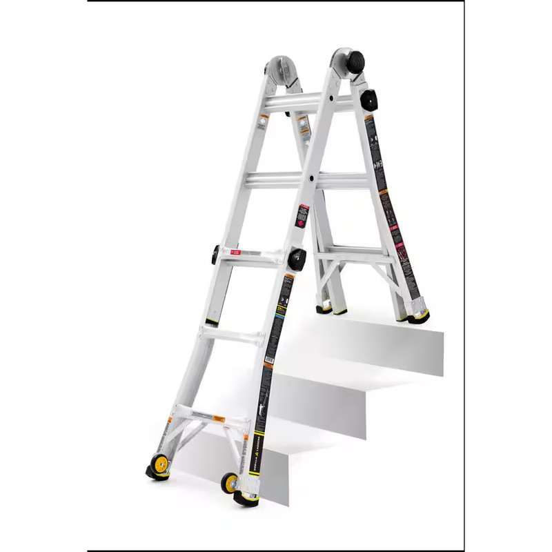Gorilla Ladders Multi-Position Ladder 14 ft. Reach Height 375 lbs. Load Capacity gallery