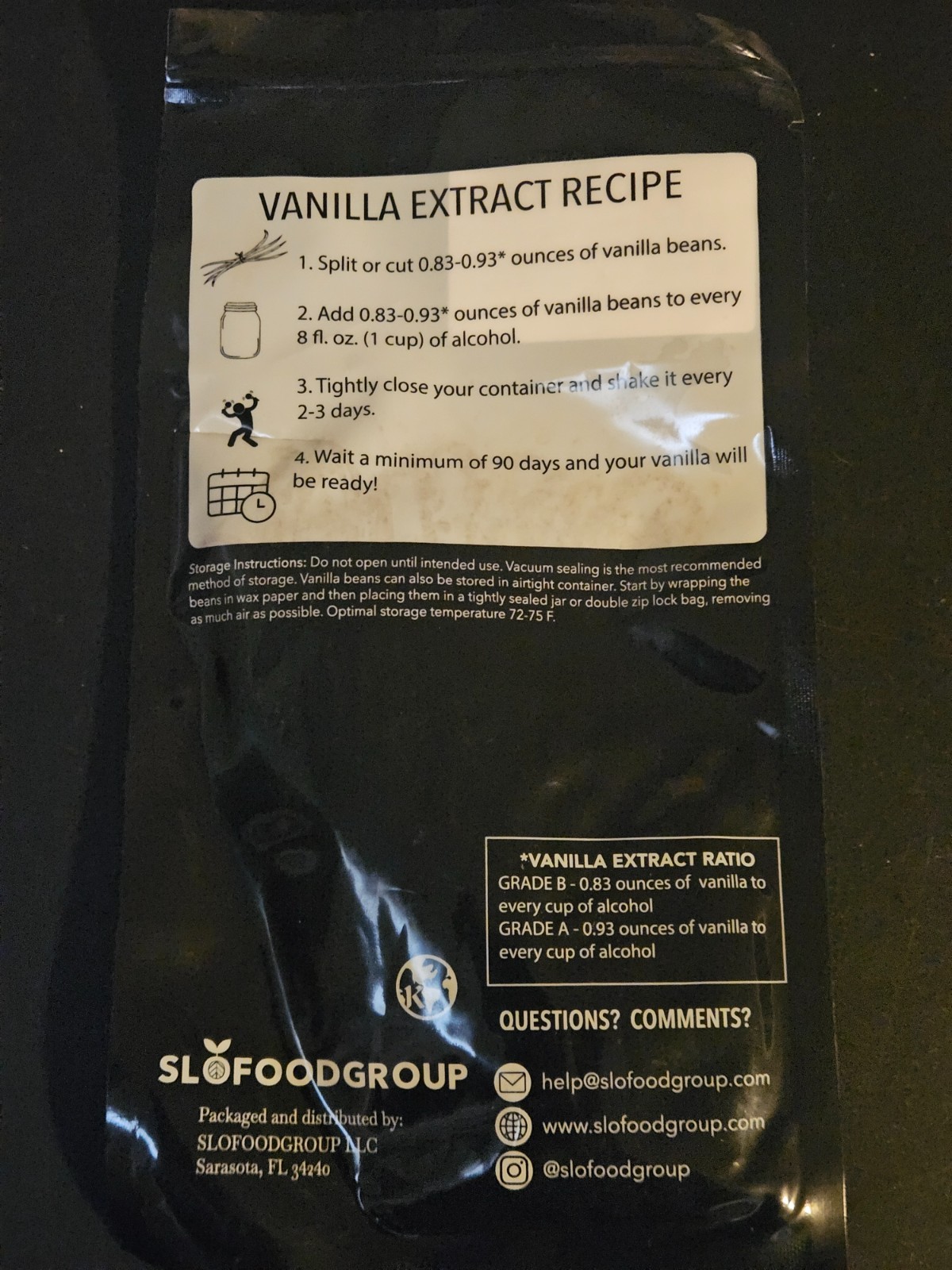 slofoodgroup 25 grade A Madagascar vannilla beans fresh gluten free vegan all... gallery
