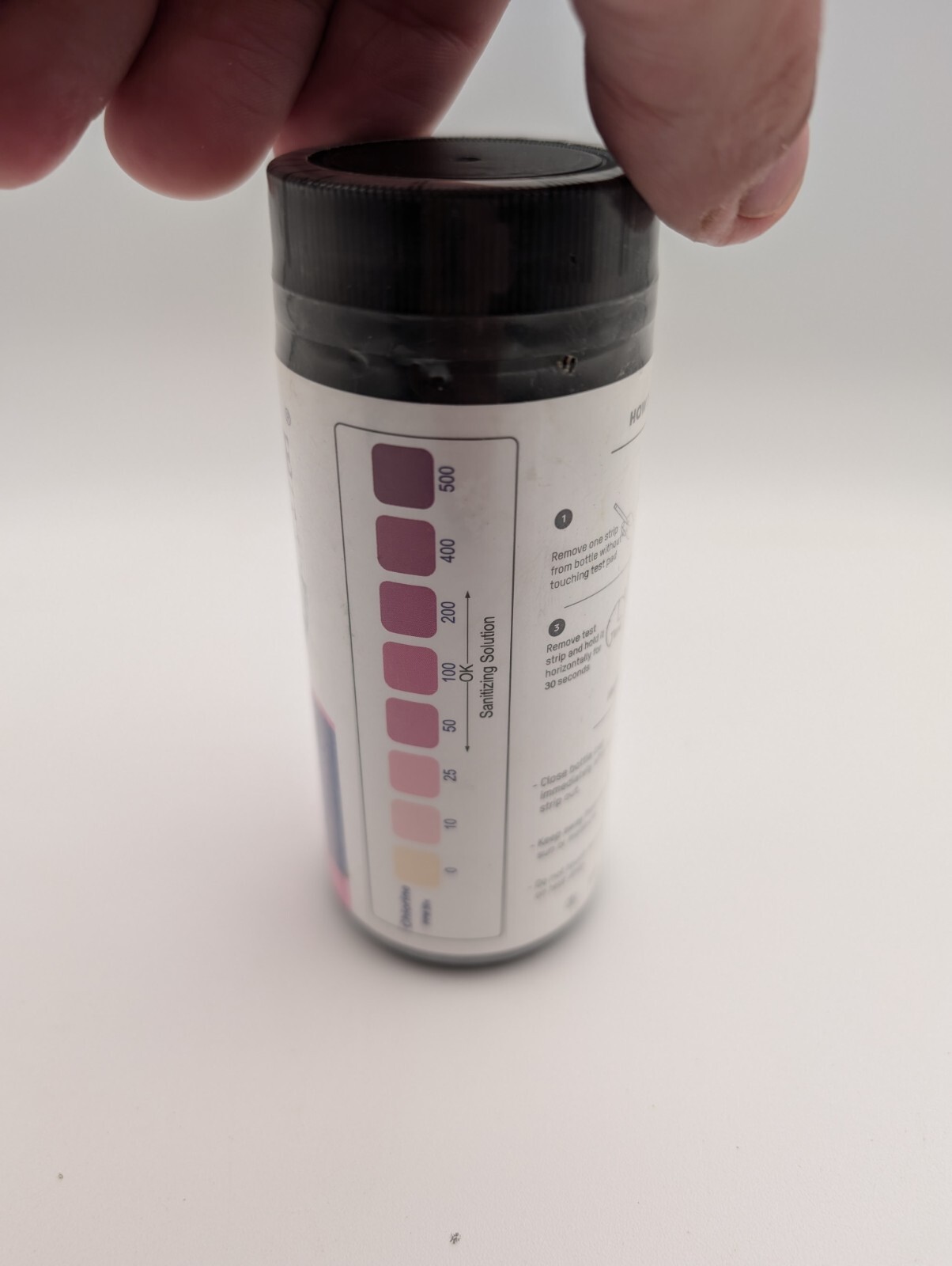 200 Strips - Chlorine Sanitizer Test Strips Food Service 0-500 ppm (Value Pac... gallery