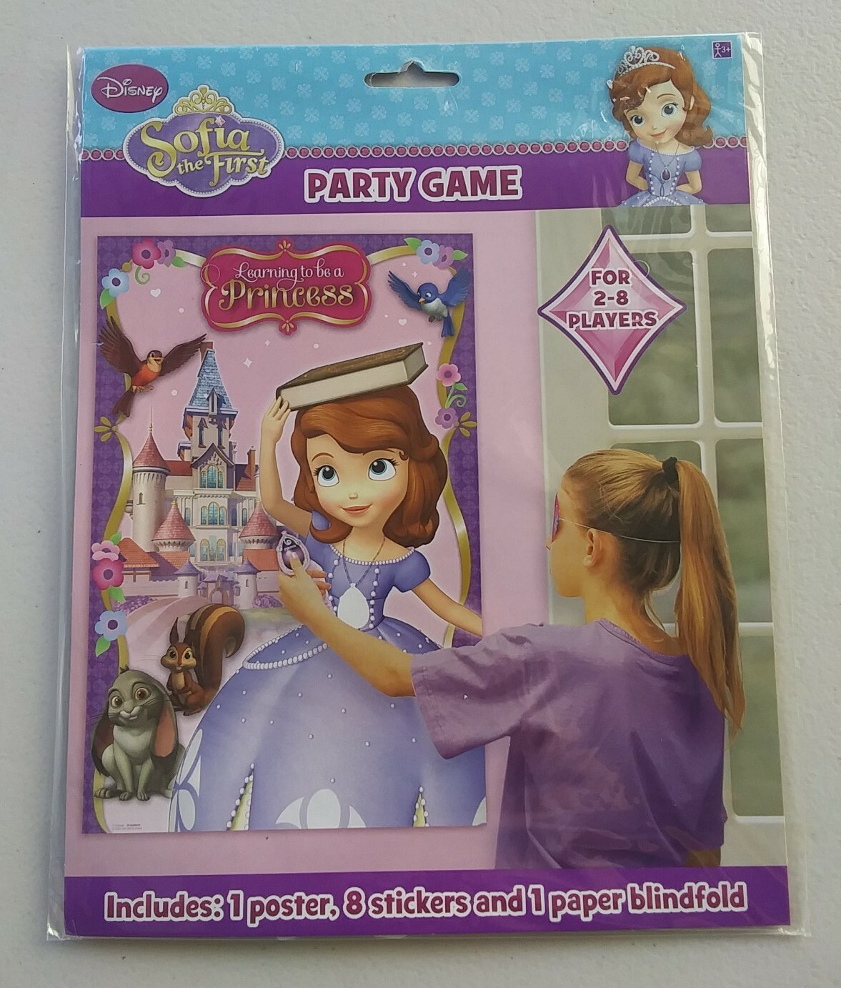 Sofia the First Birthday Party Game Pin the Tail On The Donkey Style New gallery