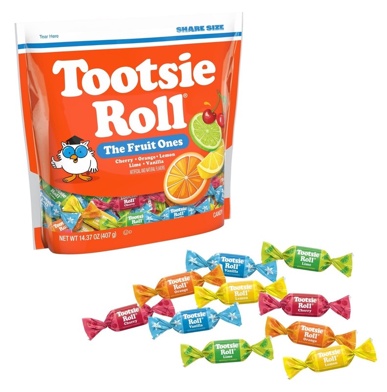 Tootsie Roll Fruit Chews, Assorted Fruit Flavors – 14.37 oz. Gluten-Free and Pea gallery