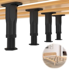 4 Pack Replacement Bed Slats Support Legs 8.314.5 Inch Queen King Adjustable