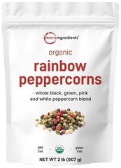 Micro Ingredients Organic Rainbow Peppercorns, 2 lbs
