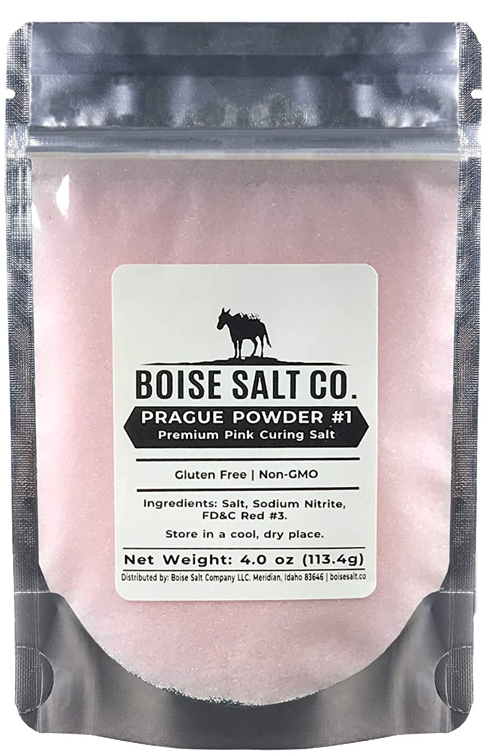 Prague Powder #1 Premium Pink Curing Salt - 4 Oz Resealable Pouch gallery