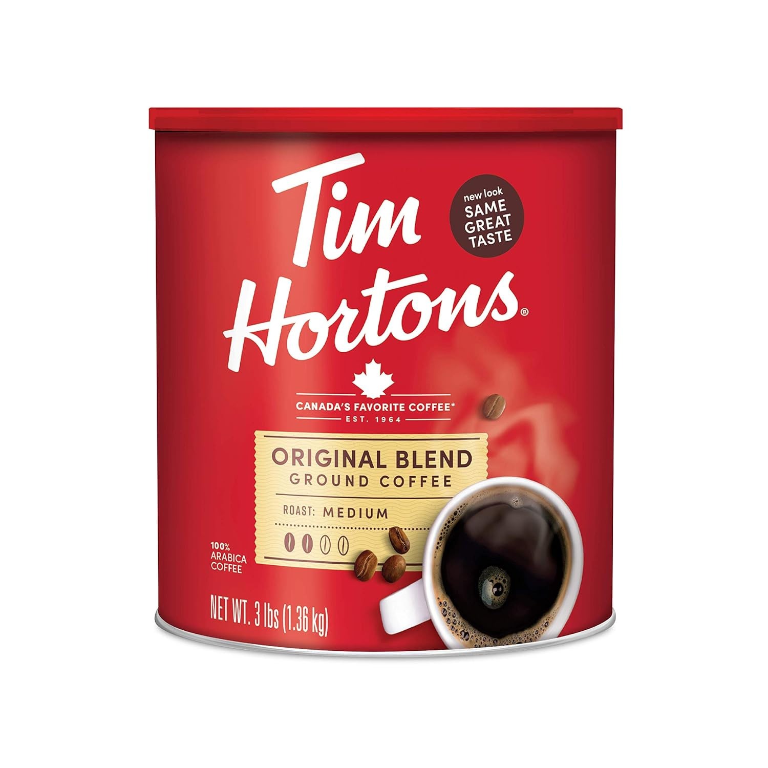 Tim Hortons Original Blend, Medium Roast Ground Coffee, Canada's Favorite Coffee gallery