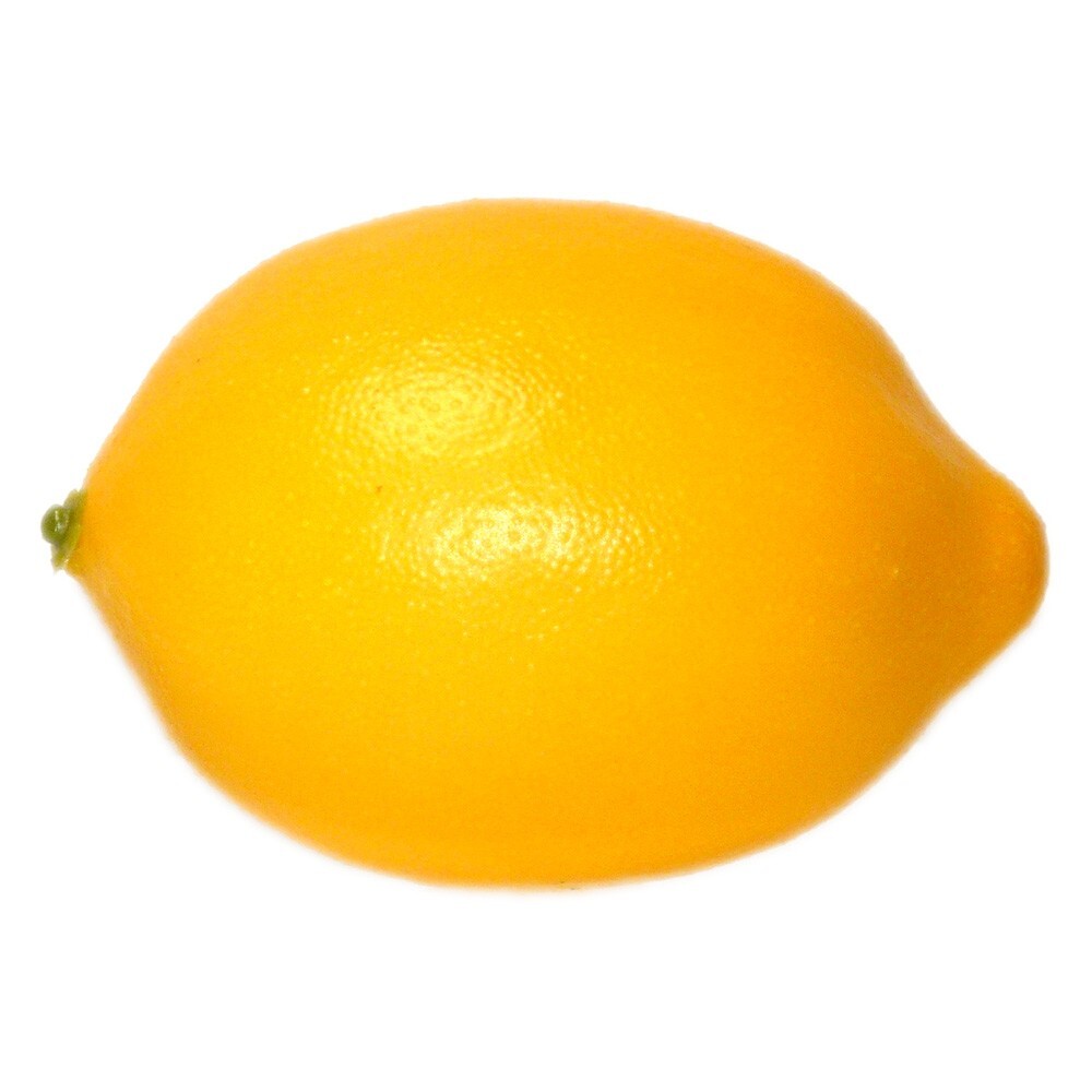 Artificial Lemon Large Deep Yellow Fruit Lemons Citrus Fake Theater Photo Prop