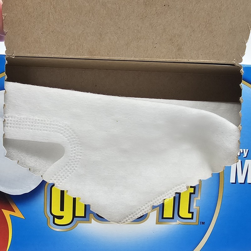 Pledge Grab It Dry Unscented Disposable Hand Dusting Mitts Gloves 5 UNUSED MITTS gallery