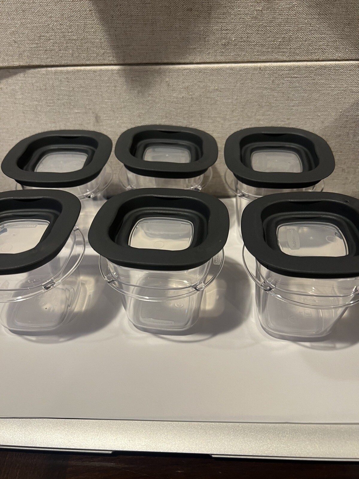 Rubbermaid Easy Find Lids Assorted Food Storage Container 6 pc. High Quality gallery