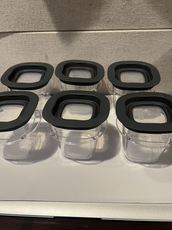 Rubbermaid Easy Find Lids Assorted Food Storage Container 6 pc. High Quality gallery
