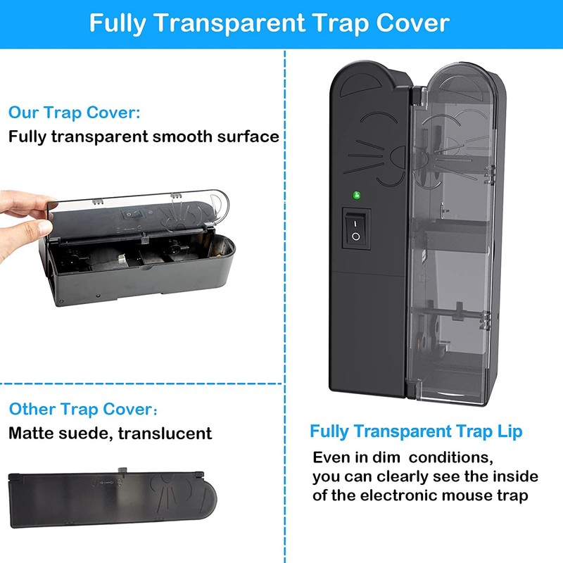 Electronic Mouse Trap Mice Rat Killer Pest Victor Control Electric Rodent Zapper gallery