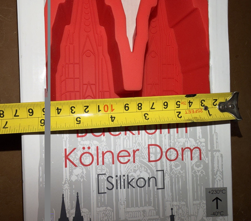 Silicone Baking Mold Cologne Cathedral Shape (Kolner Dom) Germany New NIB Cake gallery