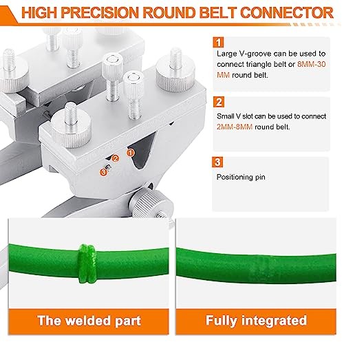 PU Round Belt Welding Machine Polyurethane Belt Welder Round Belt Welder 110V gallery