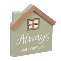 Always and Forever Sign Table Tier Tray Decor MDF Wood NEW