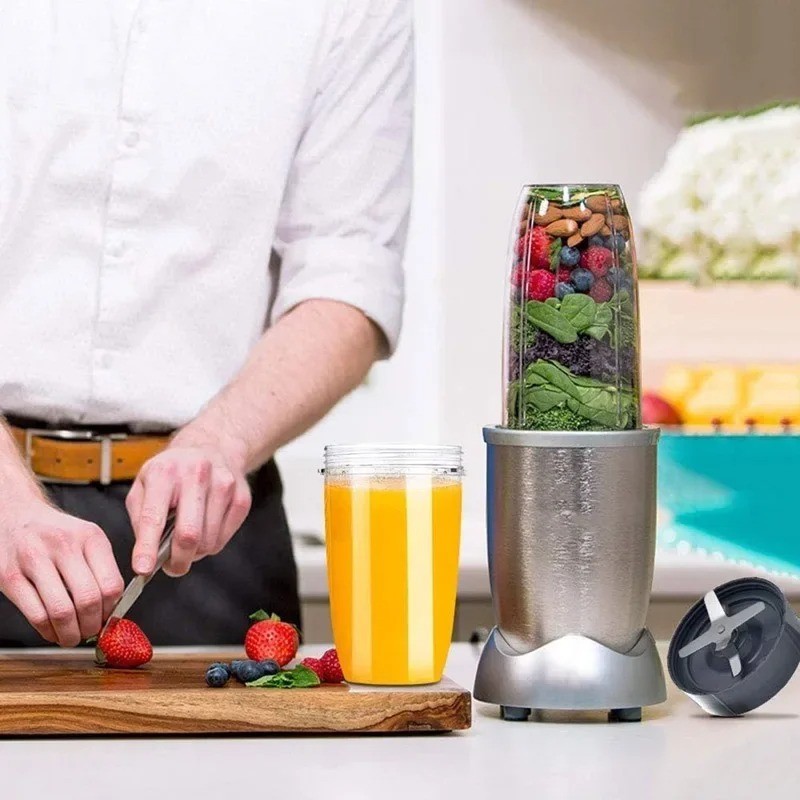 32oz Replacement Cup Compatible with NutriBullet 600W 900W Blender Mug - USA gallery