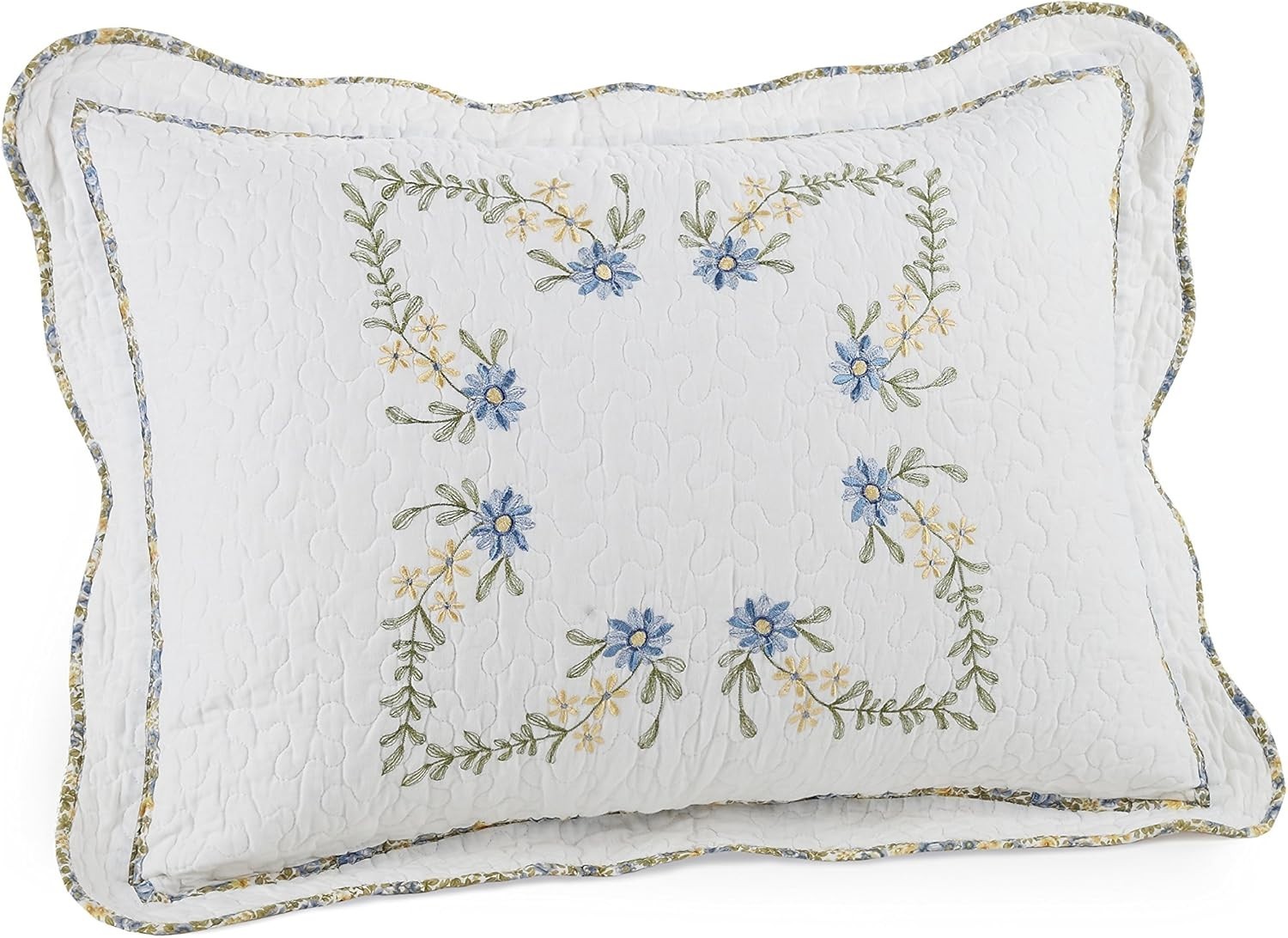 MODERN HEIRLOOM HEATHER PILLOW SHAM-STANDARD 20" X 26" FREE SHIPPING gallery