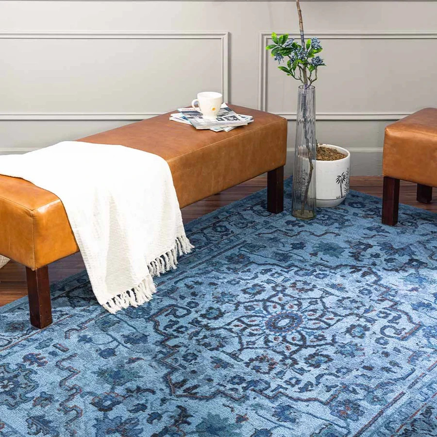 Hand Tufted Woolen Rug Color Multicolor Handmade Area Design Carpet Rug gallery