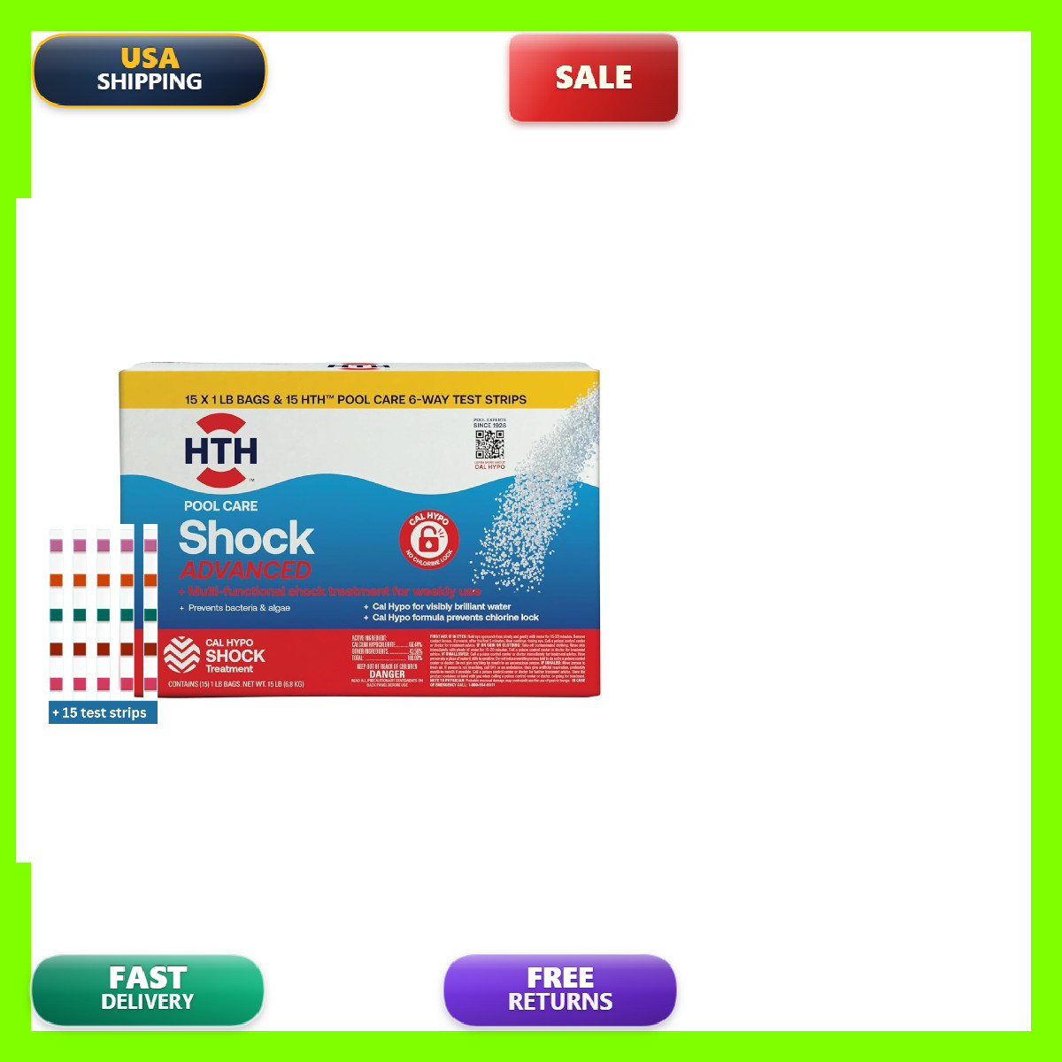 Hth 52046 Care Advanced Swimming - Cal Hypo Formula Prevents Restores gallery