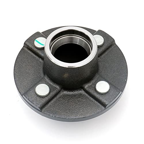 Pair Trailer Hub Assembly Kit,4-Bolt on 4" Circle,Fit 2,000 lbs axles,Includes gallery