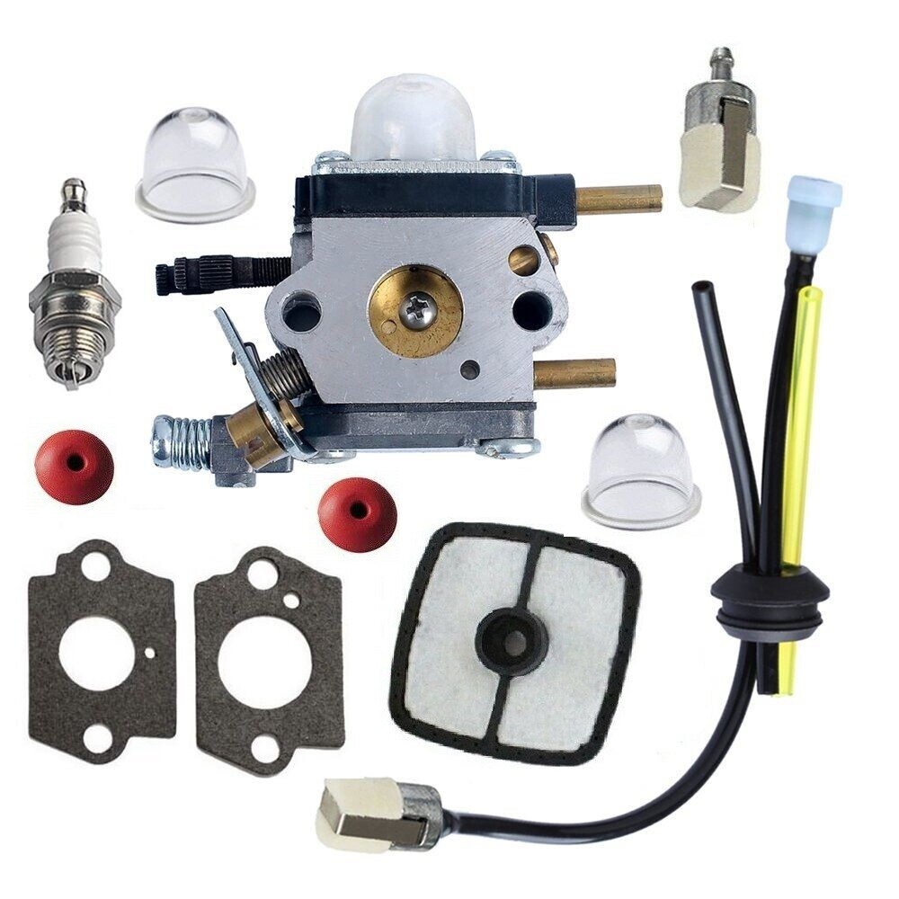 Carburetor & Fuel Line Kit for Mantis Tiller Cultivator 7222E SV-4B 1E Echo Zama gallery