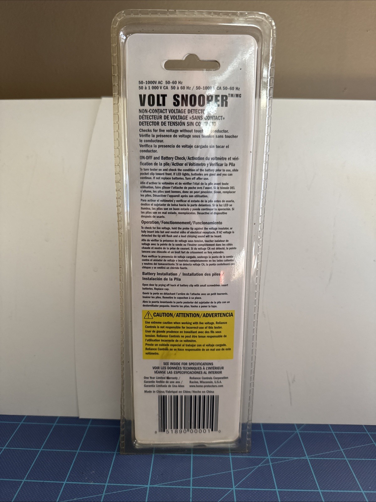 Reliance Controls THP101 White 50/60 Hz Voltage Continuity Tester , New In Pack gallery