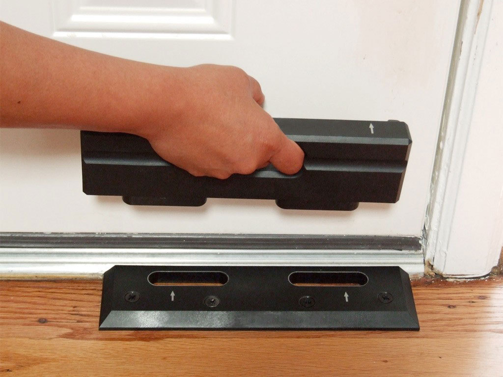 Security Door Brace | Withstands 3000 Lbs of Force | Door Security Brace | #1 gallery