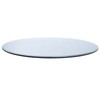 60" Round Tempered Glass Table Top 1/2" Thick Flat Polished Edge gallery