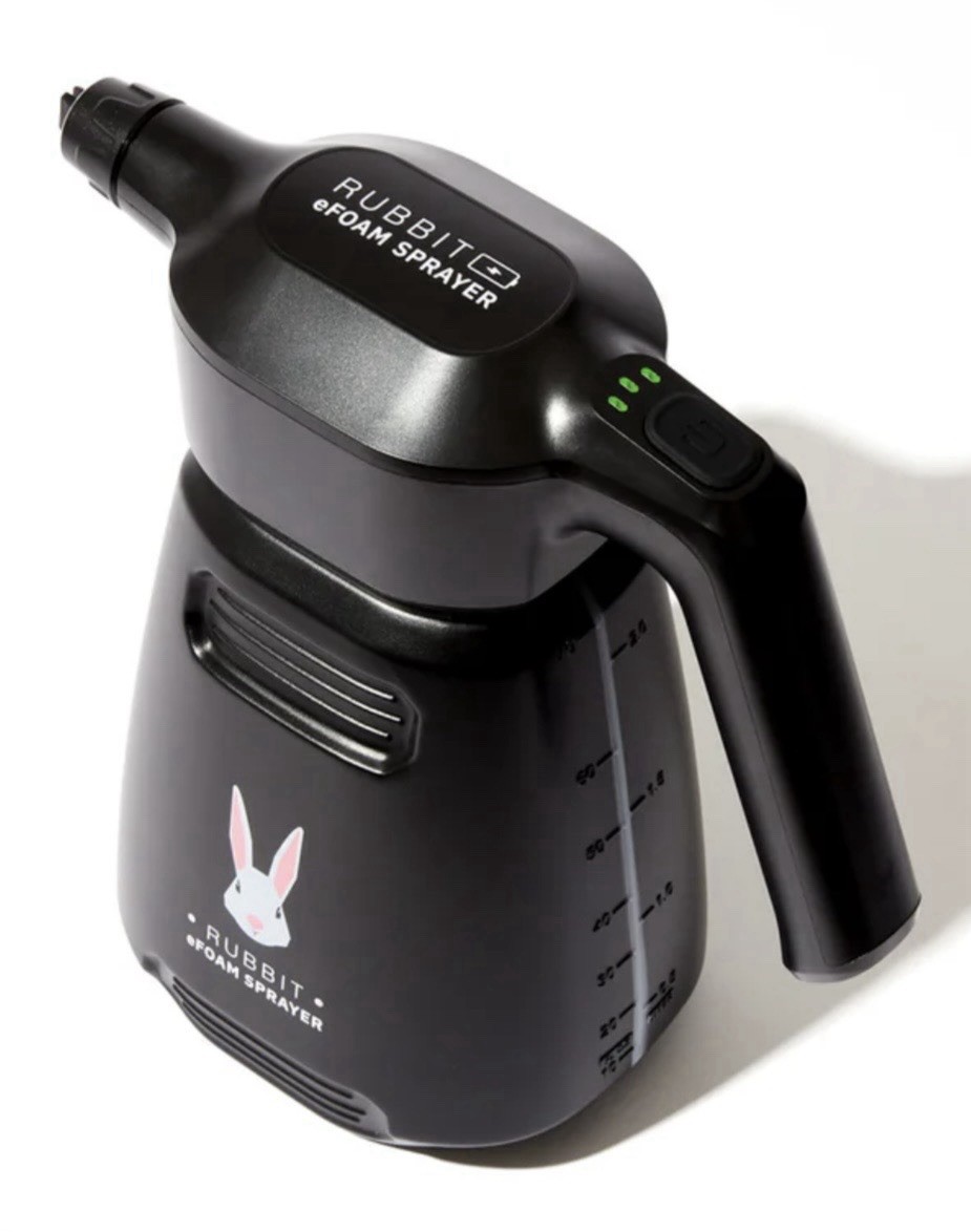 Rubbit e-Foam Sprayer Car Washing eFoam Sprayer New In Box With Charger gallery