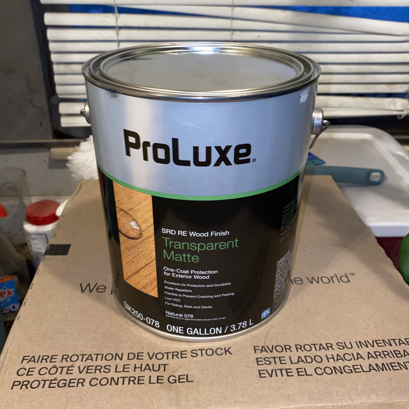 Sikkens ProLuxe Cetol SRD RE Transparent Matte Natural Oil-Based Stain & Finish gallery