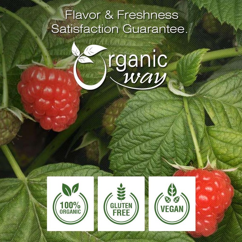 Organic Way Raspberry Leaf Cut & Sifted - Organic, Kosher & USDA Certified gallery