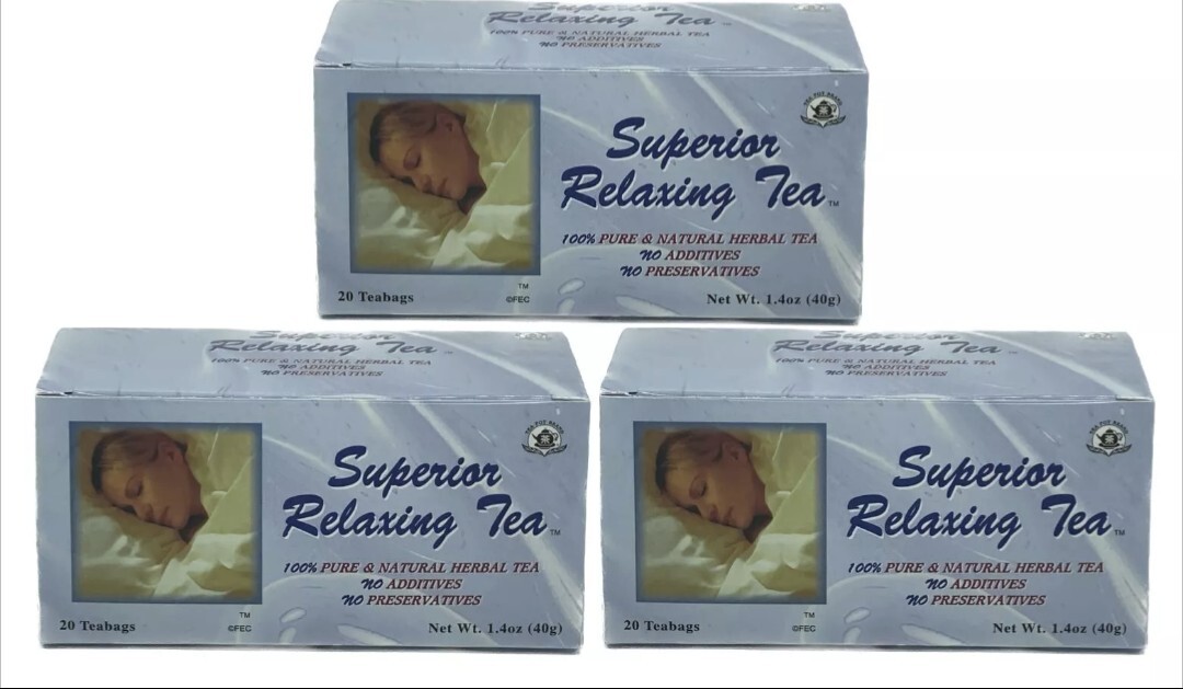 Tea Pot Brand Superior Relaxing Tea 20 Tea Bags | 1.4 Oz (3 Pack) gallery