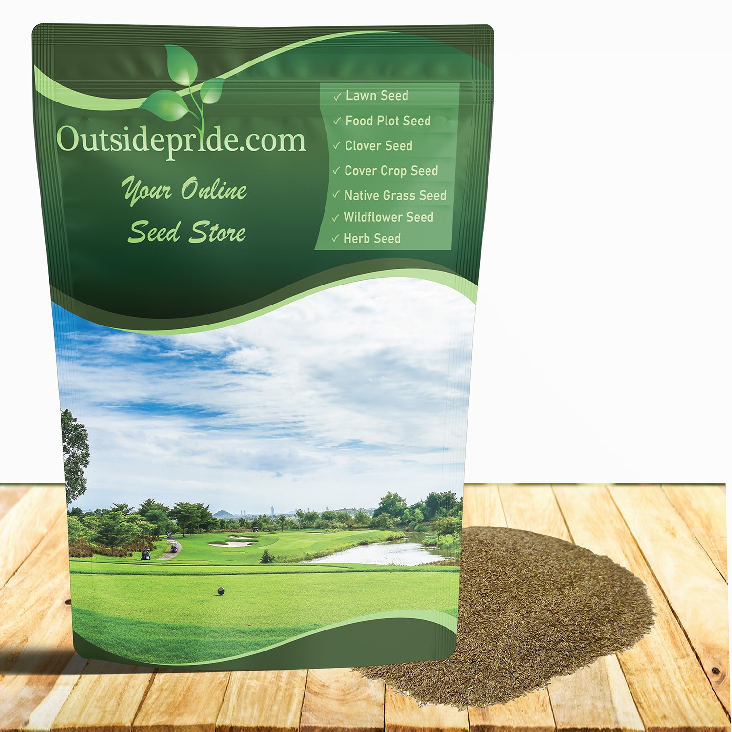 2 LBS V8 Creeping Bent Grass Seed For Golf Courses & Putting Greens gallery