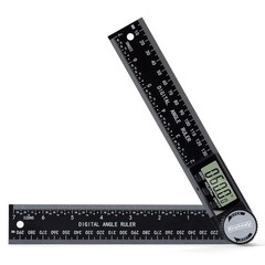 Digital Angle Finder Protractor, 7inch 200mm Gauge Professional Black