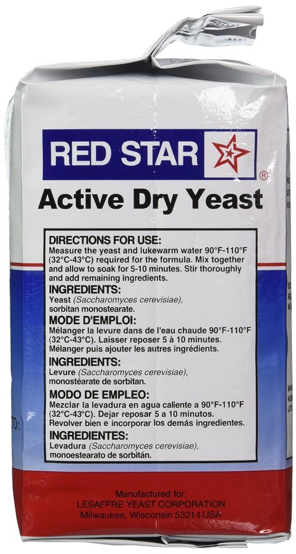 Red Star Active Dry Yeast, 2 Pound Pouch gallery