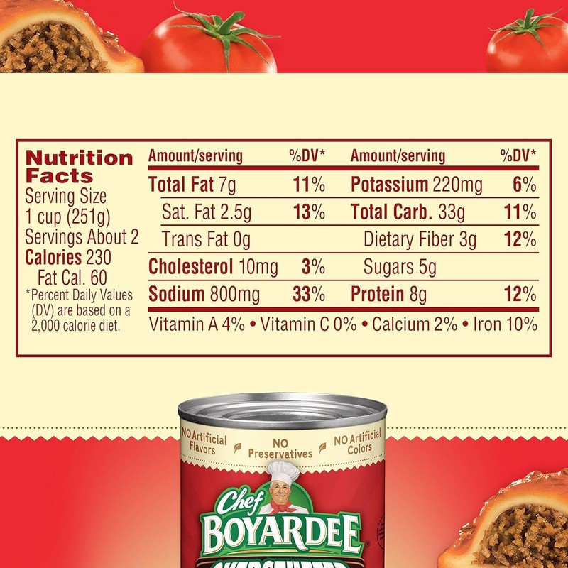 Emergency Meal Solution: 15 Oz Overstuffed Beef Ravioli - Pack of 6 Cans gallery
