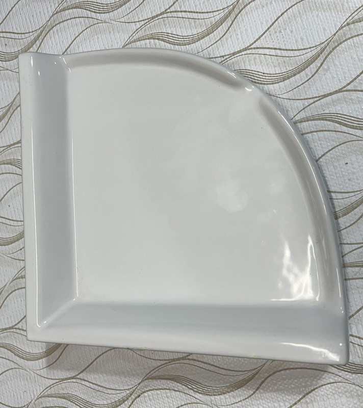 Ceramic Bath Shower Corner Soap Dish Shelf Tray 2 colors gallery