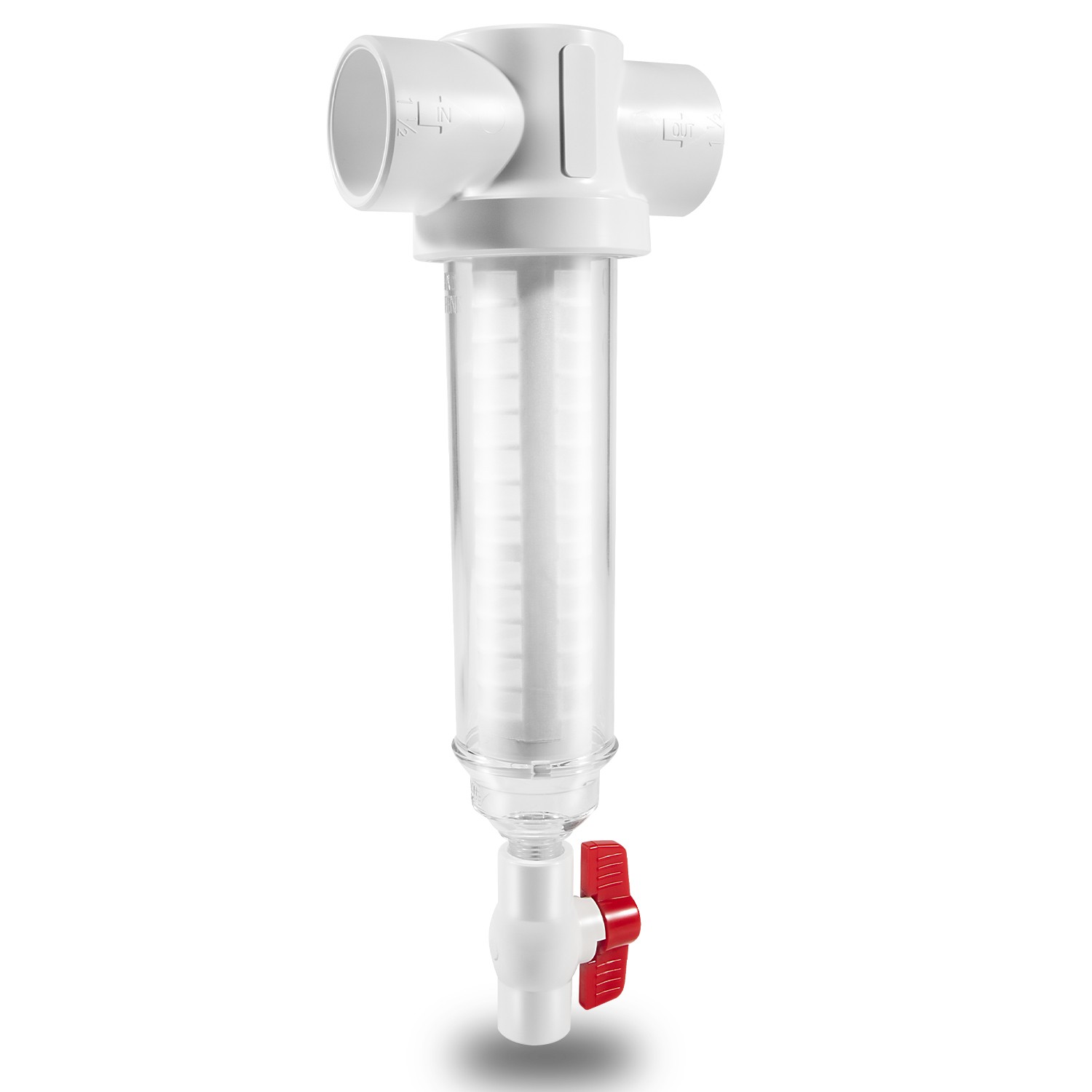 Replace For Rusco/Vu-Flow 1-1/2" Spin Down Filter 100 Mesh Sediment Water Filter gallery