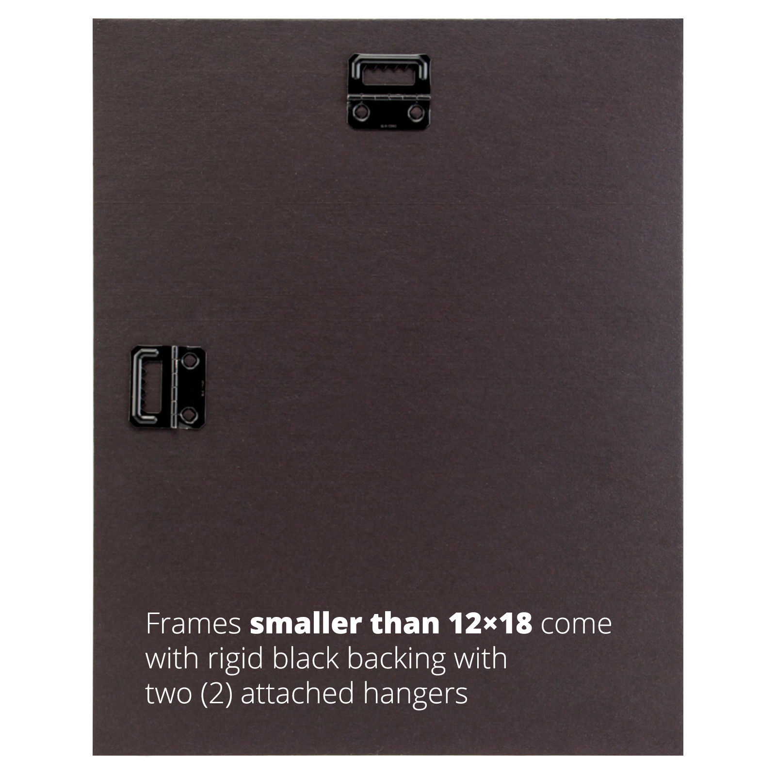 7x12 Single CD Wall Display Mat and Solid Black 1" Wide Frame gallery
