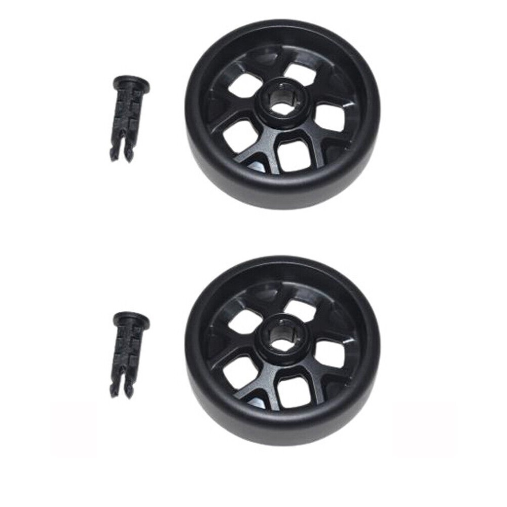 (2) Fits For Bissell Powerforce Helix Upright Vacuum Wheel & Axle 1608223 gallery