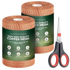 3rd Gen Copper Mesh Rodent Control Kit, 100 Pure Copper Wool for Slugs Snail